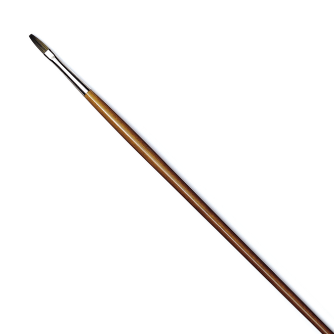 Isabey Isacryl Synthetic Bristle Acrylic Brush - Long Flat 0