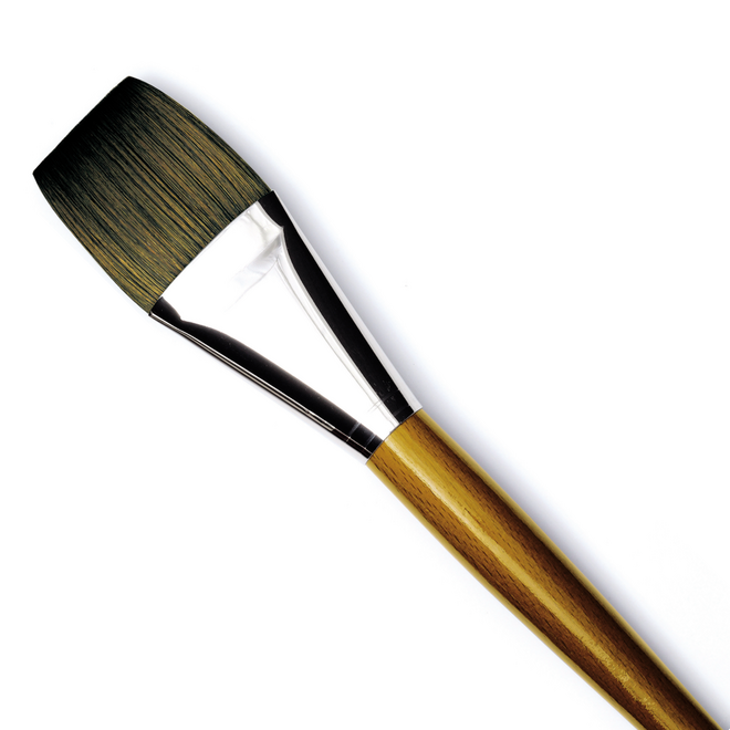 Isabey Isacryl Synthetic Bristle Acrylic Brush - Long Flat 20