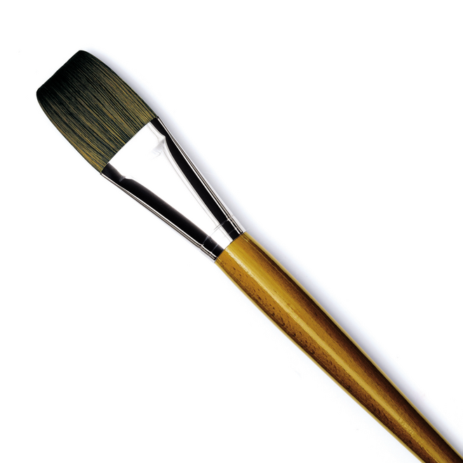 Isabey Isacryl Synthetic Bristle Acrylic Brush - Long Flat 16