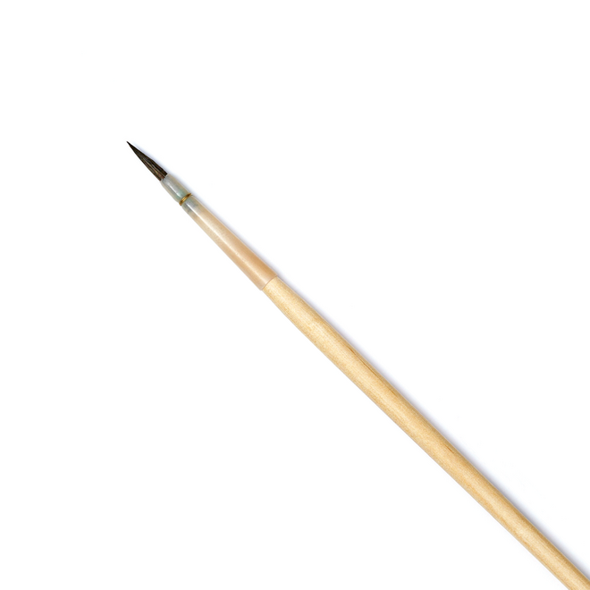 Isabey Porcelain Series 6732: Pure Squirrel Watercolour Brush - Short Quill 2