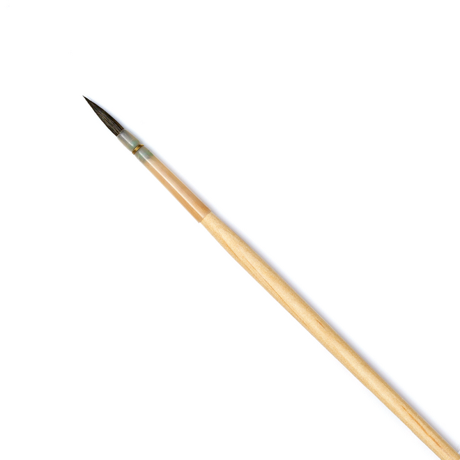 Isabey Porcelain Series 6732: Pure Squirrel Watercolour Brush - Short Quill 4