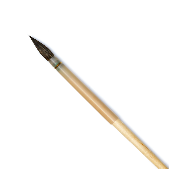 Isabey Porcelain Series 6732: Pure Squirrel Watercolour Brush - Short Quill 12