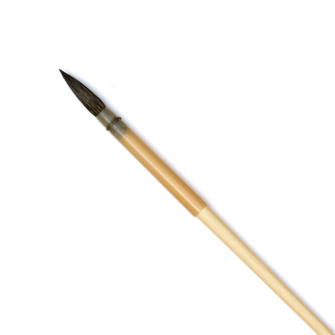 Isabey Porcelain Series 6732: Pure Squirrel Watercolour Brush - Short Quill 10