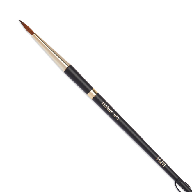 Isabey Isagold Series 6572i: Synthetic Kolinsky Watercolour Brush - Round 5