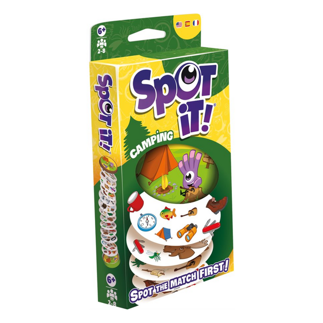 Spot It! Party Game: Camping