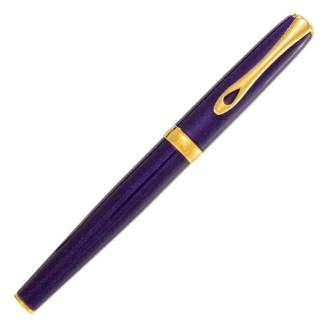 Diplomat Rollerball Excellence A2 Violet Rain Gold