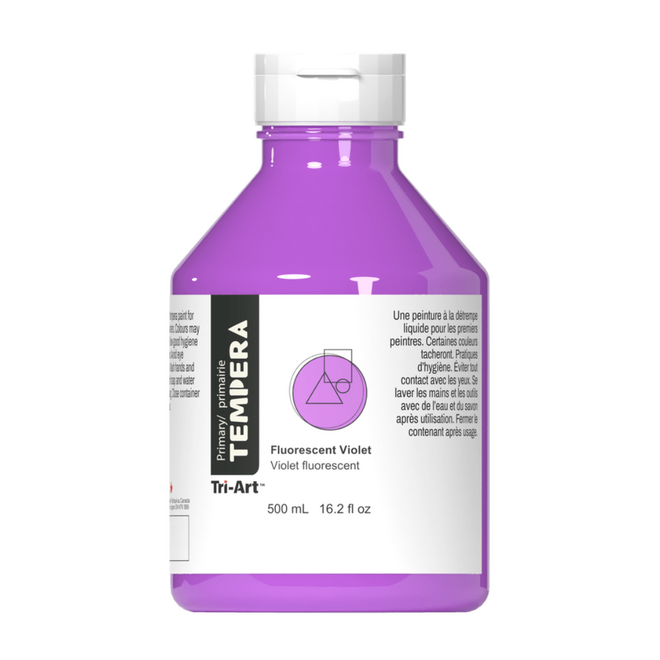Primary Liquid Tempera: Fluorescent Violet - 500mL