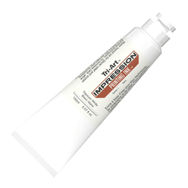 Tri-Art: Impressions Printing Ink - Titanium White 120ml