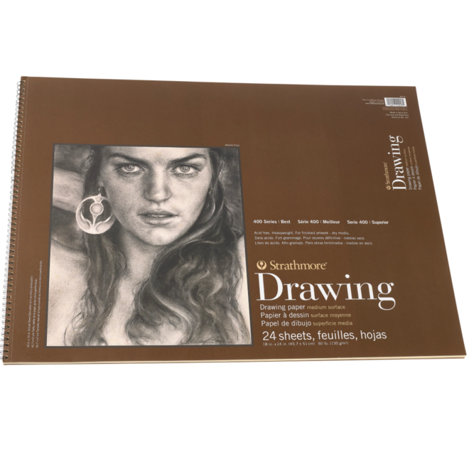 Strathmore 400 Series Drawing Paper Pad - 18x24"