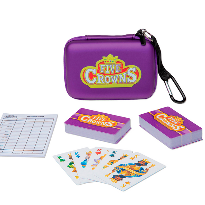 Five Crowns: Rummy-Style Card Game - Travel Wallet