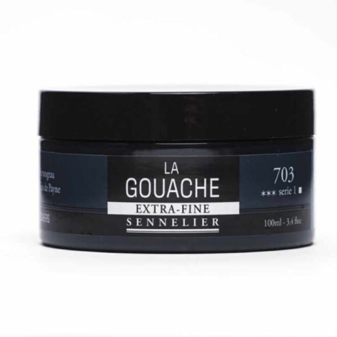 Sennelier Extra-Fine Artist La Gouache 100ml - 703 - Payne's Grey