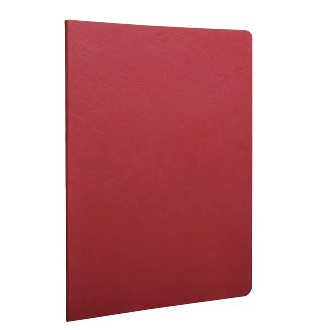 Clairefontaine AgeBag Notebook - 96 Page, Lined, 8.25x11.75" - Red