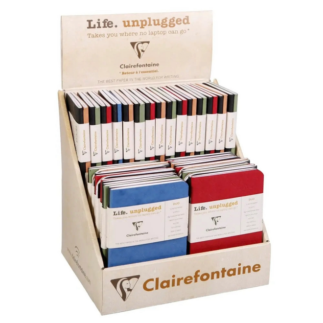 Nomaddict: Life Unplugged Duo Notebooks - 2x48 Page, Lined, 3x4.7" - Ships in Random Colours