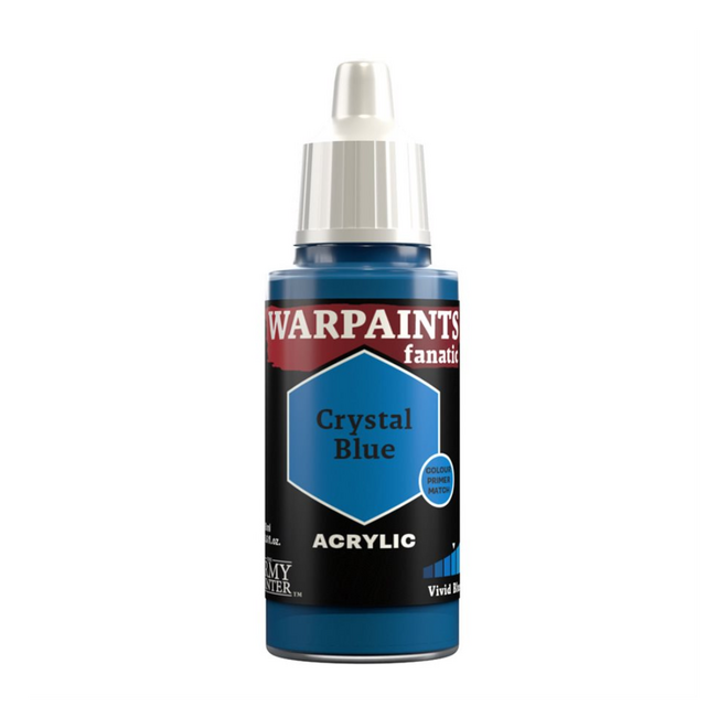 The Army Painter: Warpaints Fanatic: 18Ml Crystal Blue