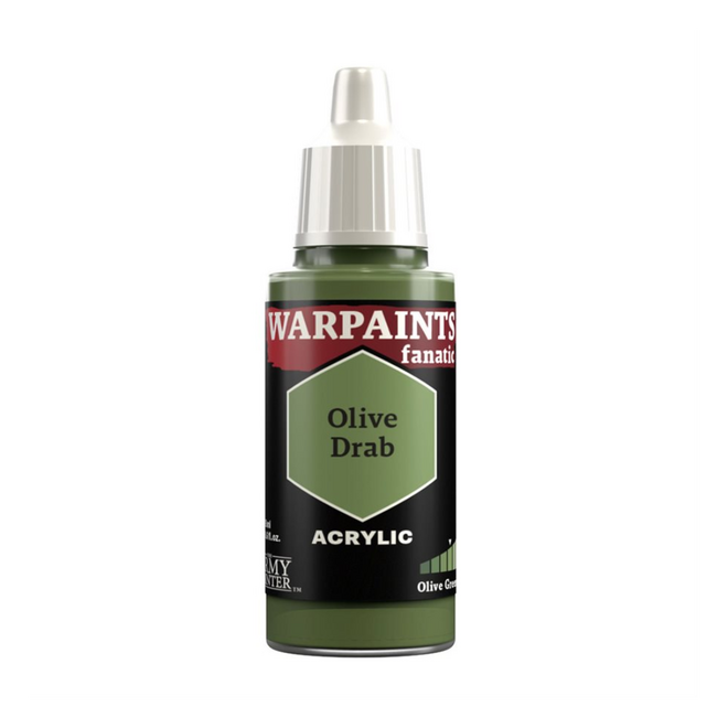 The Army Painter: Warpaints Fanatic: 18Ml Olive Drab