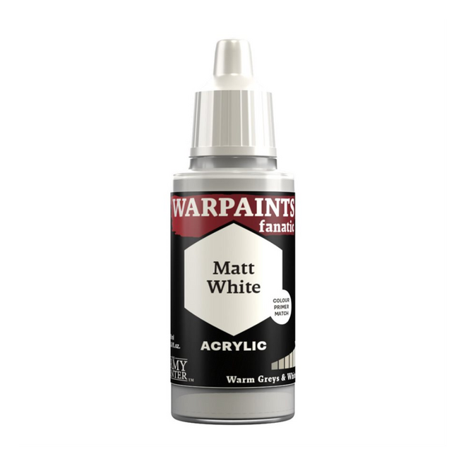 The Army Painter: Warpaints Fanatic: 18Ml Matt White