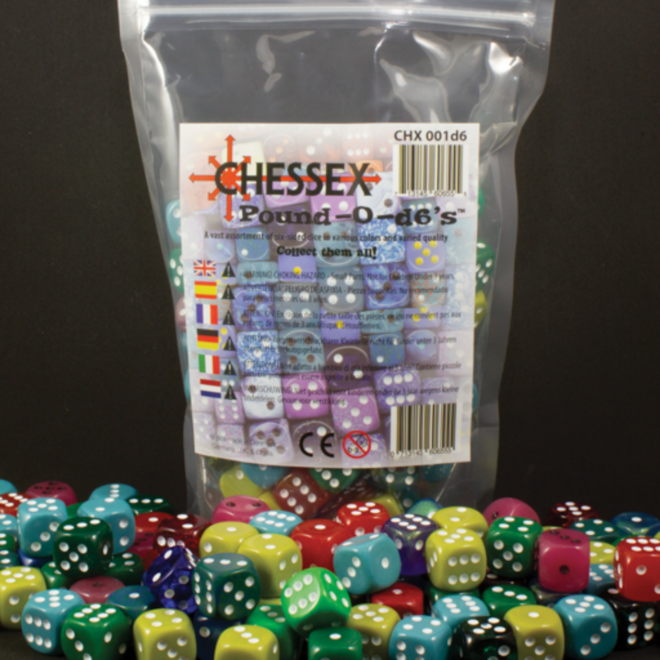 Chessex: Pound-O-D6 - Assorted Dice