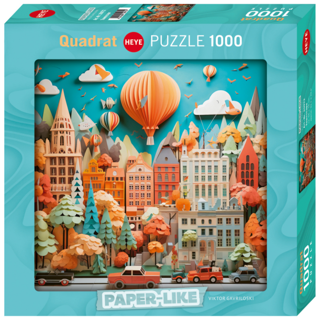 Heye Puzzle 1000pc - Paper-Like: Townscape