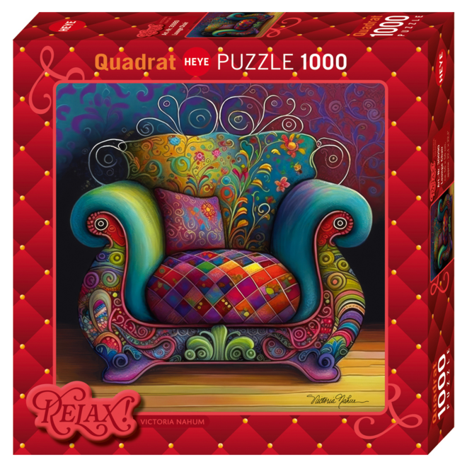 Heye Puzzle, 1000pc - Relax! Lounge Chair