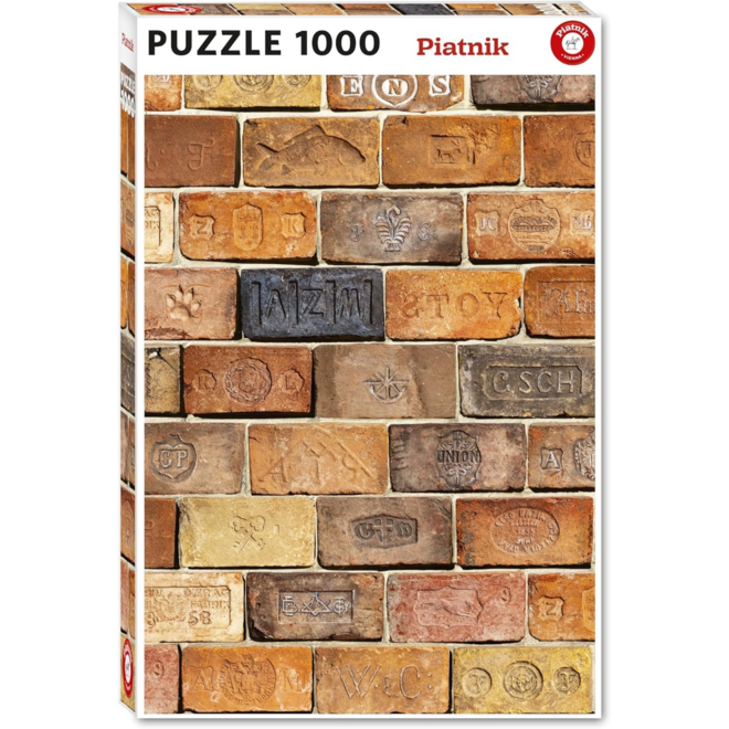 Piatnik 1000pc Puzzle - Bricks
