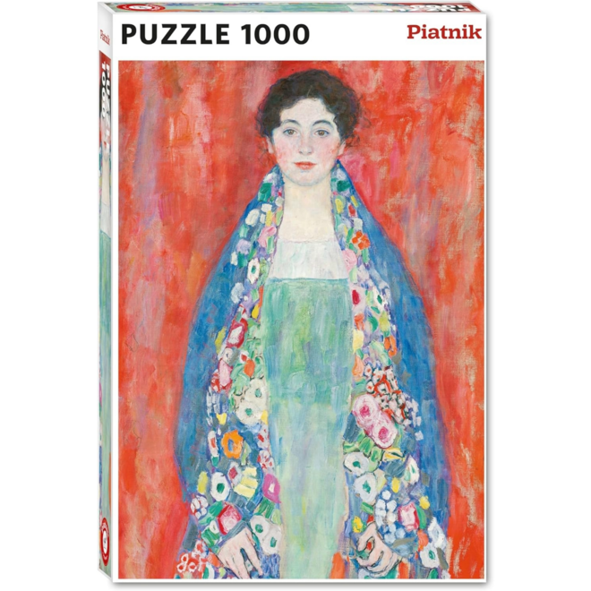 Piatnik 1000pc Puzzle - Gustav Klimt: Portrait of Miss Lieser, 1917