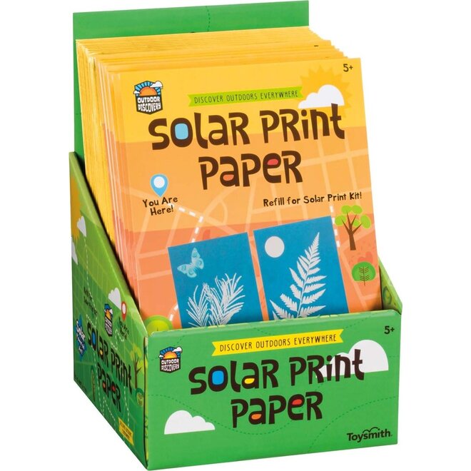 Solar Print Paper - 12 Sheet Pack, 5"x7"