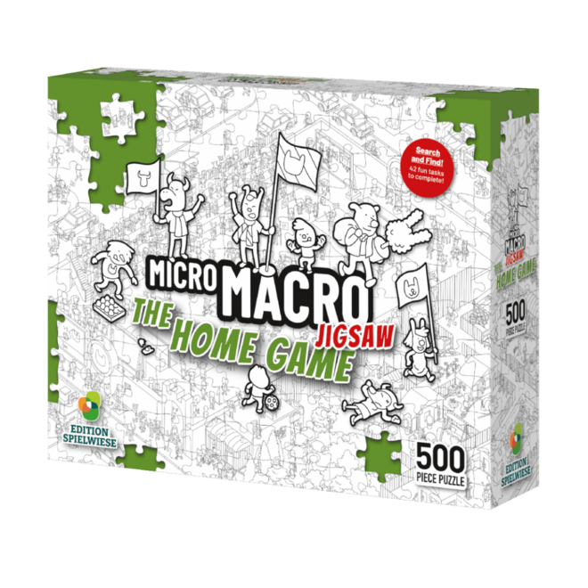 Micro Macro Jigsaw Puzzle, 500pc - The Home Game