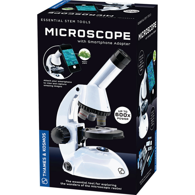 Thames & Kosmos: Essential STEM Tools - Microscope w/ Smartphone Adapter