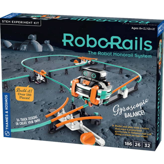 Thames & Kosmos: STEM Experiment Kit - RoboRails: The Robot Monorail System