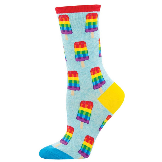 Socksmith Pride Socks - Gay Pops, Blue - Size Size S/M