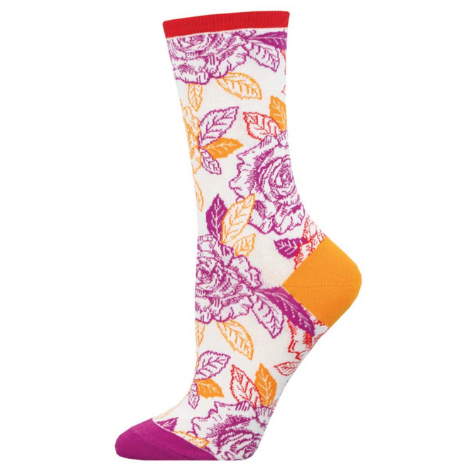 Socksmith Pride Socks - Lesbian Roses - Size S/M