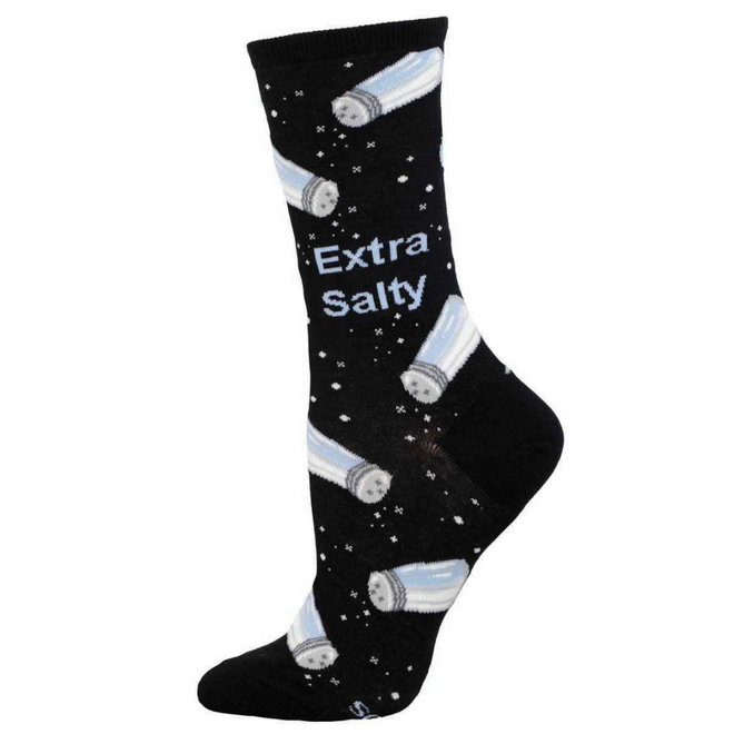 Socksmith Socks - Extra Salty, Black - S/M