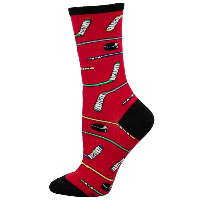 Socksmith Socks - Power Play, Red - S/M