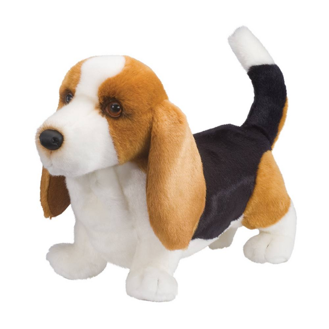 Douglas Cuddle Toy Plush - Harold Basset Hound