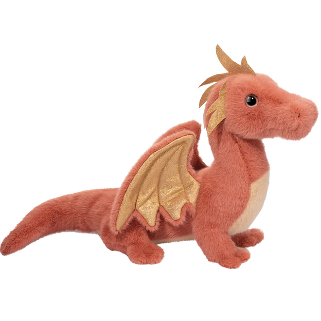 Douglas Cuddle Toy Plush - Burnie Dragon, Soft