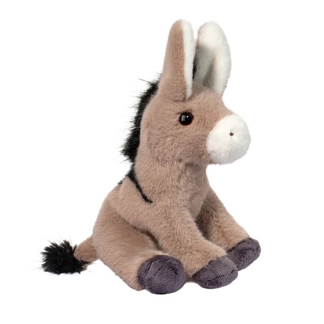 Douglas Cuddle Toy Plush - Jackie Donkey, Mini Soft