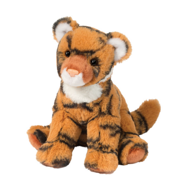 Douglas Cuddle Toy Plush - Teenie Tiger, Mini Soft
