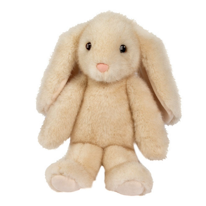 Douglas Cuddle Toy Plush - Babette Cream Floppy Bunny, Large