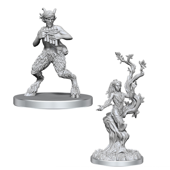 D&D Nolzur's Marvelous Unpainted Miniatures - Wave 28: Satyr & Dryad