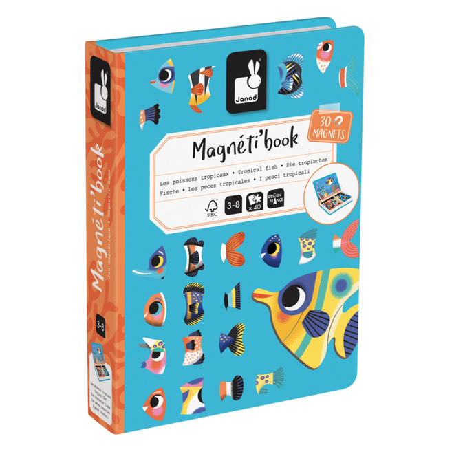 Magneti'Book Magnetic Game - Tropical Fish