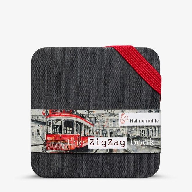 Hahnemule Zigzag Watercolour Book Mini 2X2