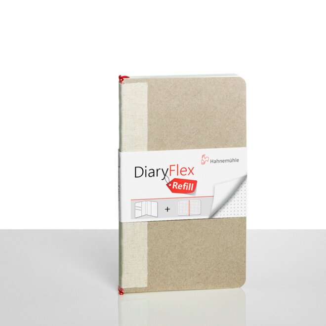 Hahnemuhle Diary Flex 80 Sheet/160 Page Refill, Dotted 4.09 X7.17"