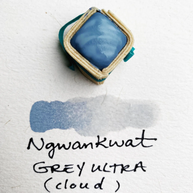 Beam Paints: Paintstones! Gouache - Ngwanquat / Grey Ultra (Cloud)