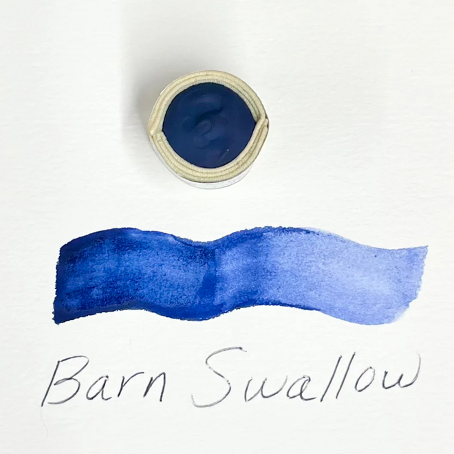 Beam Paints: Watercolour Paintstones! - NEW Barn Swallow