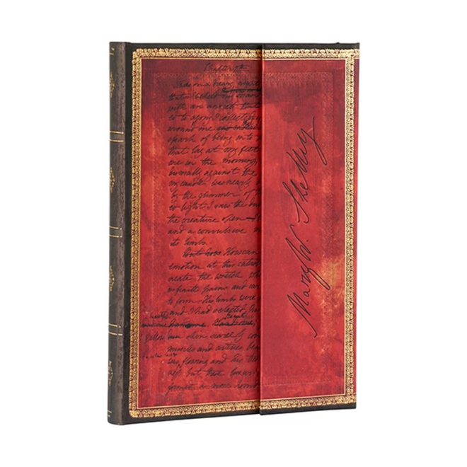 Paperblanks Hardcover Journal - Mary Shelley, Frankenstein - Midi, Lined
