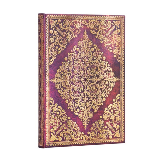 Paperblanks Journal Diamond Rosette Viola Midi Lined