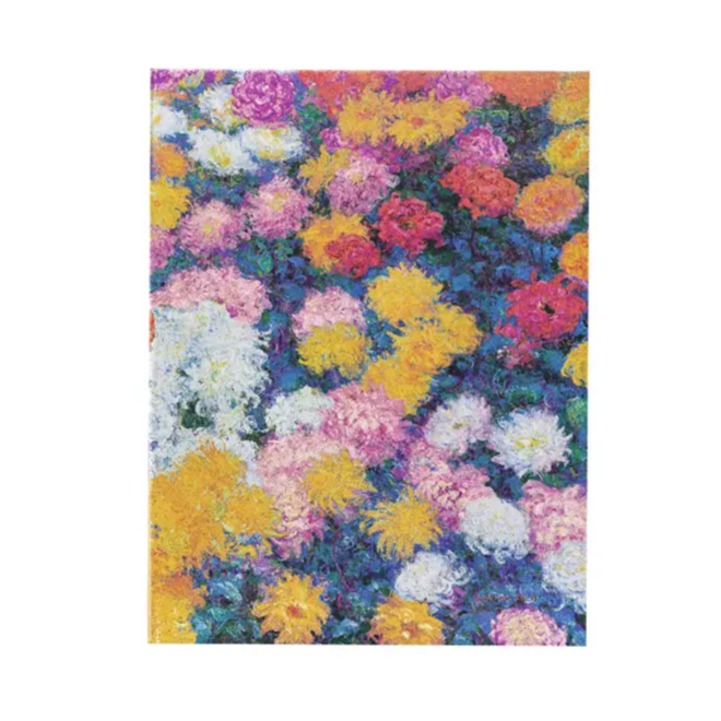 Paperblanks Hardcover Journal - Monet's Chrysanthemums - Ultra, Unlined