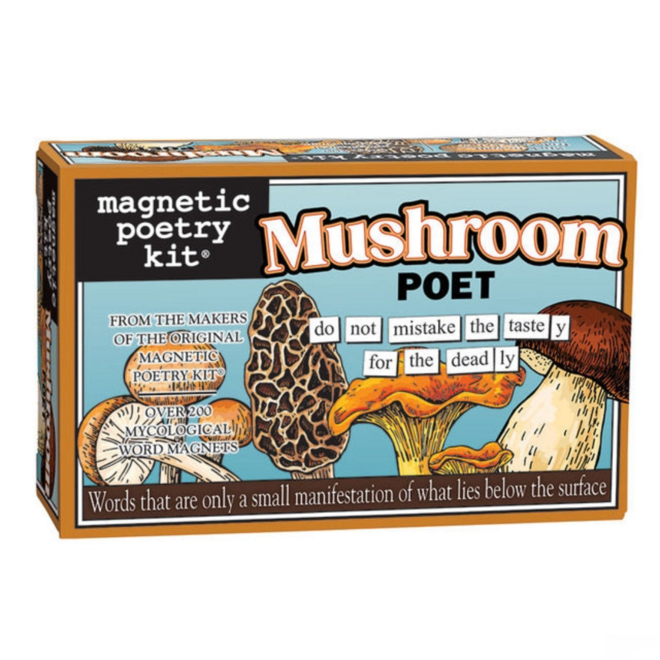 Magnetic Poetry Kit - Mushroom Poet