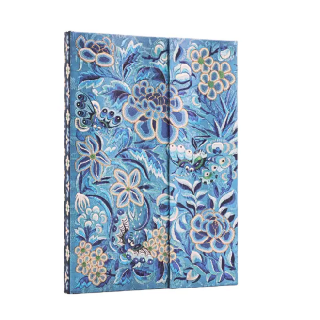 Paperblanks Hardcover Journal - Celebrate Hanfu: Blue Willow - Midi, Lined
