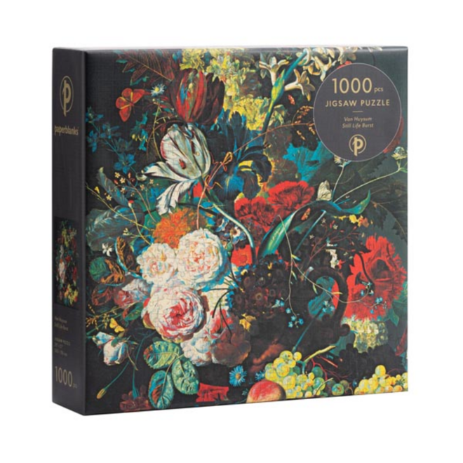 Paperblanks Jigsaw Puzzle - Van Huysum: Still Life Burst - 1000pc